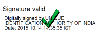 Validate Signature